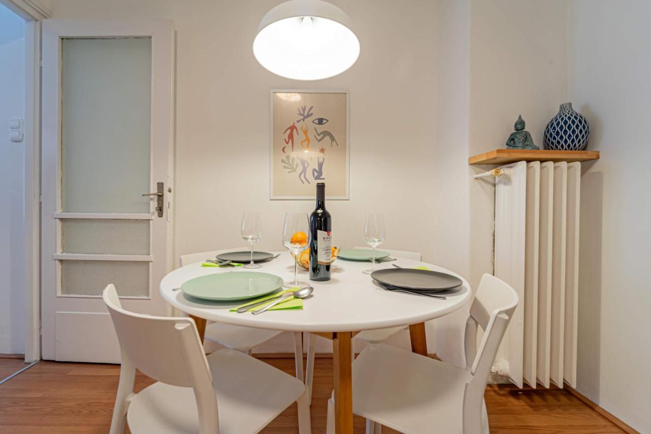 Central&Cozy Balcony!3Bdr 2Bth Budapest Exteriör bild