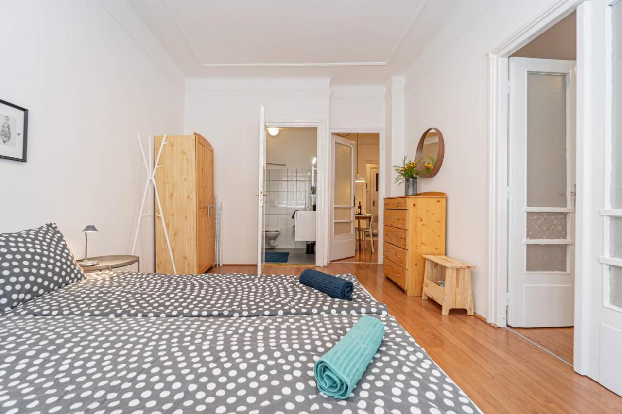 Central&Cozy Balcony!3Bdr 2Bth Budapest Exteriör bild